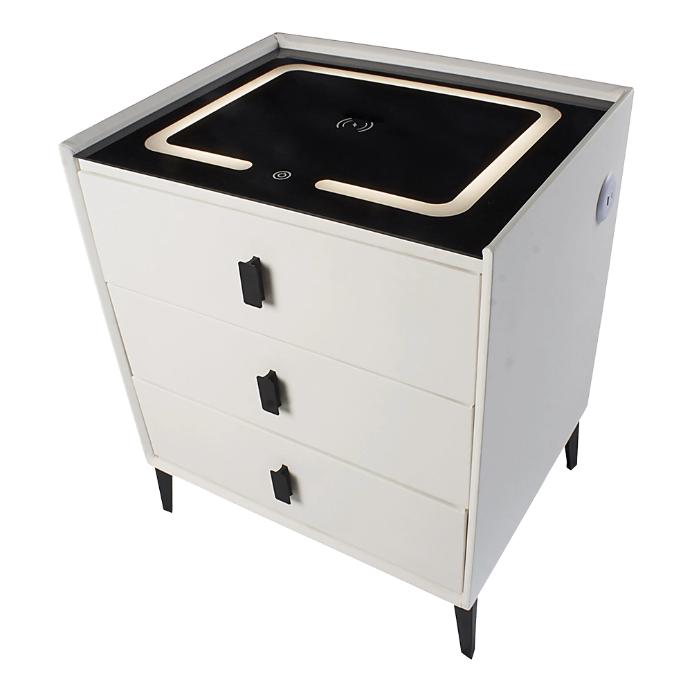 Pedestal Fusion Electronic White